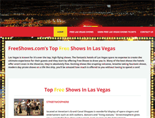 Tablet Screenshot of freeshows.com